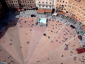Sienne, Piazza del Campo