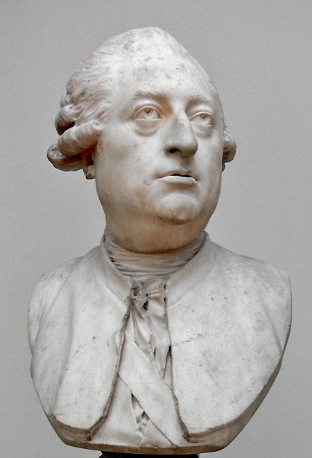 Jean-Antoine Houdon, Baron Otto Hermann von Vietinghoff (1791), Bode-Museum Berlin