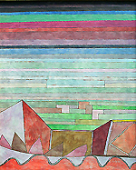 Paul Klee, Vue vers le pays fertile, 1932, Institut d’art Städel, Francfort-sur-le-Main