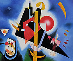 Wassily Kandinsky, Komposition in Blau (1925)