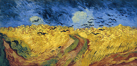 Vincent van Gogh, Cornfield (1890), Van Gogh Museum, Amsterdam