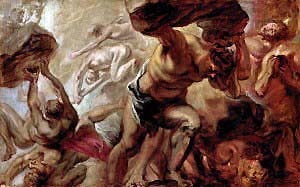 P. P.  Rubens, La Chute des Titans (1637-38?), Musées Royaux des Beaux-arts, Bruxelles