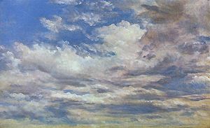 John Constable, Etude de nuages (1821), National Gallery of Victoria, Melbourne, Australien
