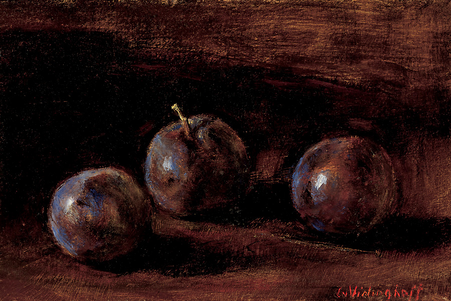 Three plums