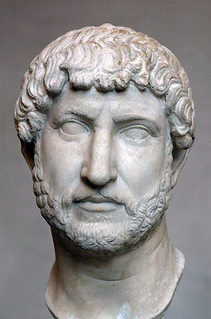 Marmorporträt des Hadrian (120-130), Glyptothek München