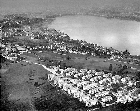 Neubühl (1932), Blick nach Zürich