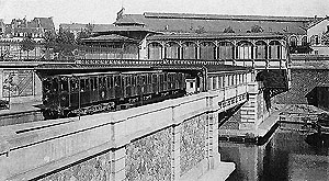 Paris, Métro (damals)