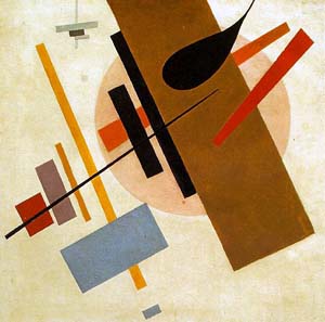 Kasimir Malewitsch, Suprematismus (1916); Kunstmuseum Krasnodar