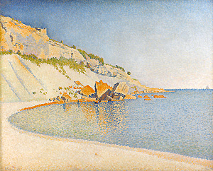 Paul Signac: Cassis, Cap Lombard (1889), Gemeente Museum Den Haag