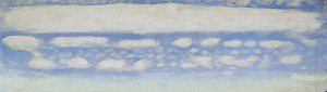 Ferdinand Hodler, Der Thunersee von Lessigen aus (1904, Ausschnitt), Kunstmuseum Bern