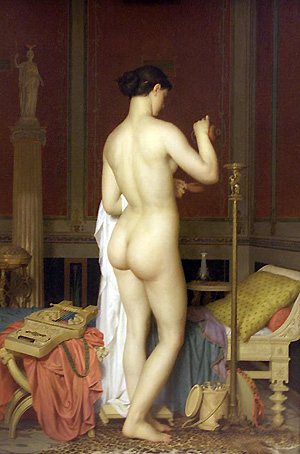 Marc-Charles-Gabriel Gleyre, Sappho geht zu Bett (1867), Kantonales Kunstmuseum Lausanne