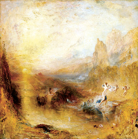 J.M. William Turner, Glaucus und Scylla,  (1841), Kimbell Art Museum, Fort Worth, Texas