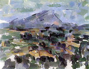 Paul Cézanne, Mont Sainte-Victoire (1904-06), Kunsthaus Zürich Paul Cézanne, Mont Sainte-Victoire (1904-06), Kunsthaus Zürich