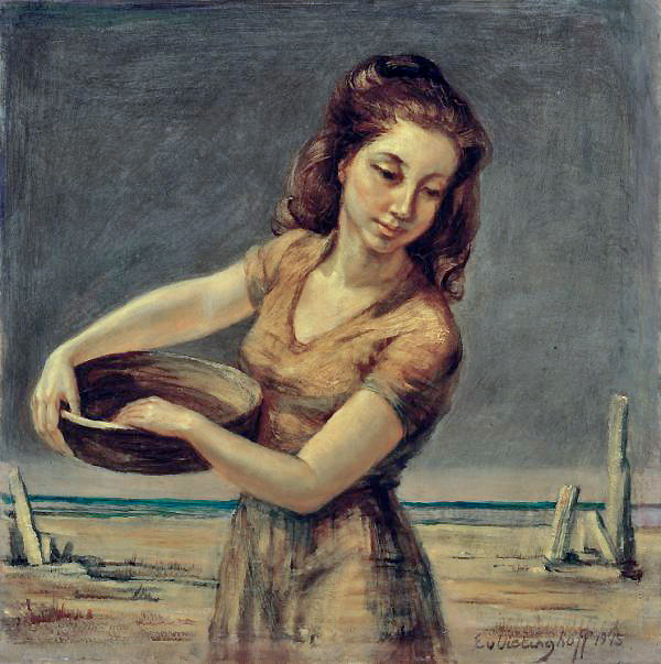Mädchen am Strand