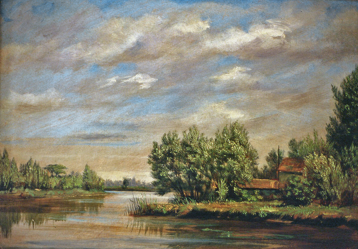 Holländische Wasserlandschaft